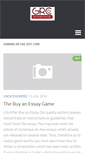 Mobile Screenshot of gamingretailer.com